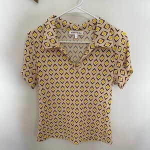 🇺🇸Kontrol short sleeve top